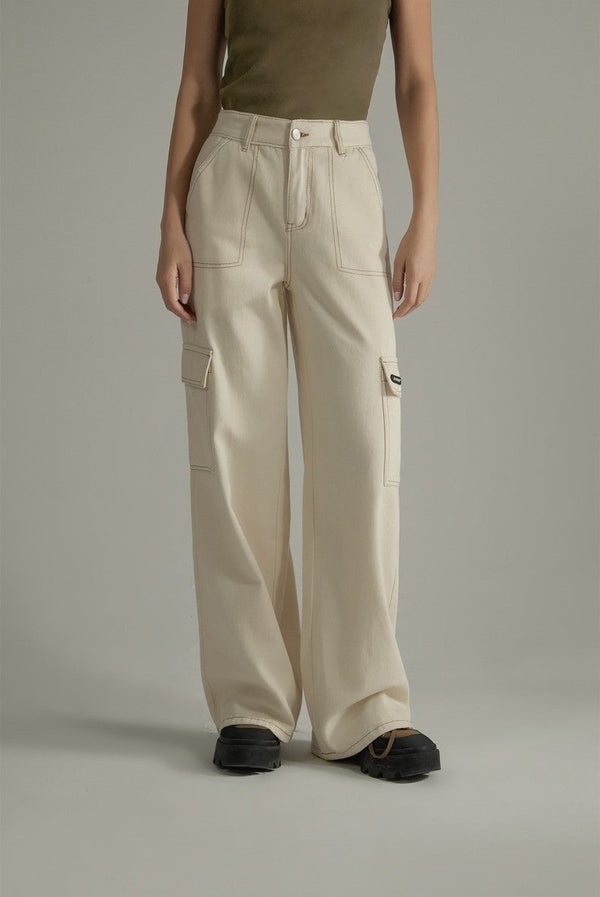 Multi-pocket casual cargo pants