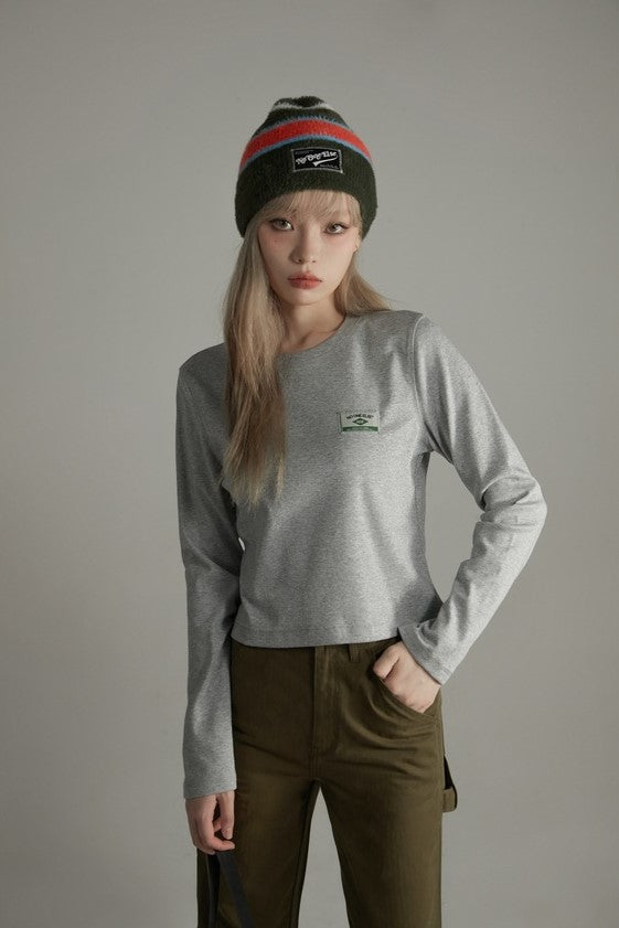 Label Point Casual Tops