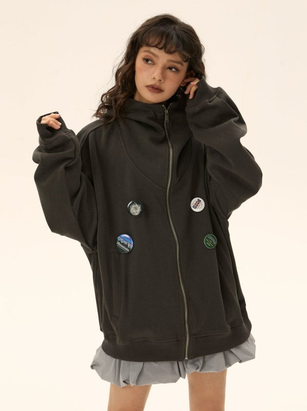 American Retro Full Zip Hoodie