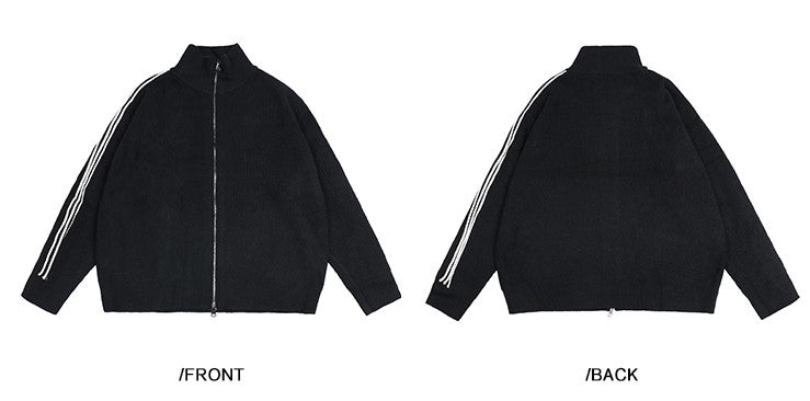 Front Zipper Line Jacket