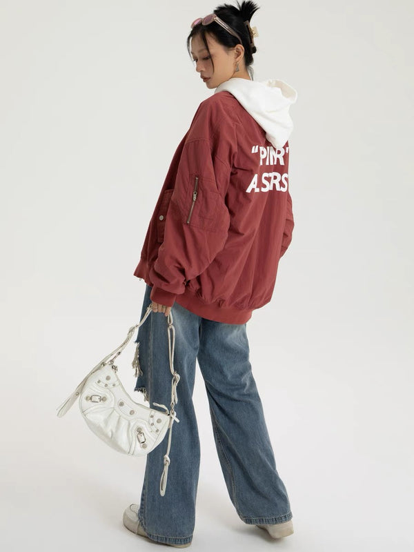 Lettry gradient denim