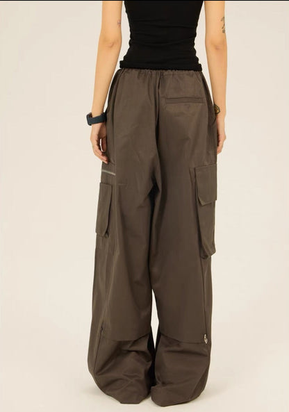 high-waisted work pants