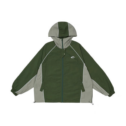 Drawcord Hoodie Jacke