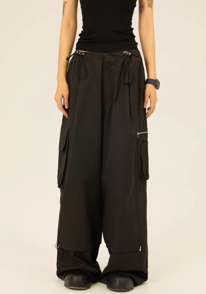 high-waisted work pants