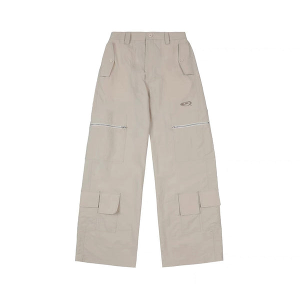 Loose Casual Zipper Cargo Pants