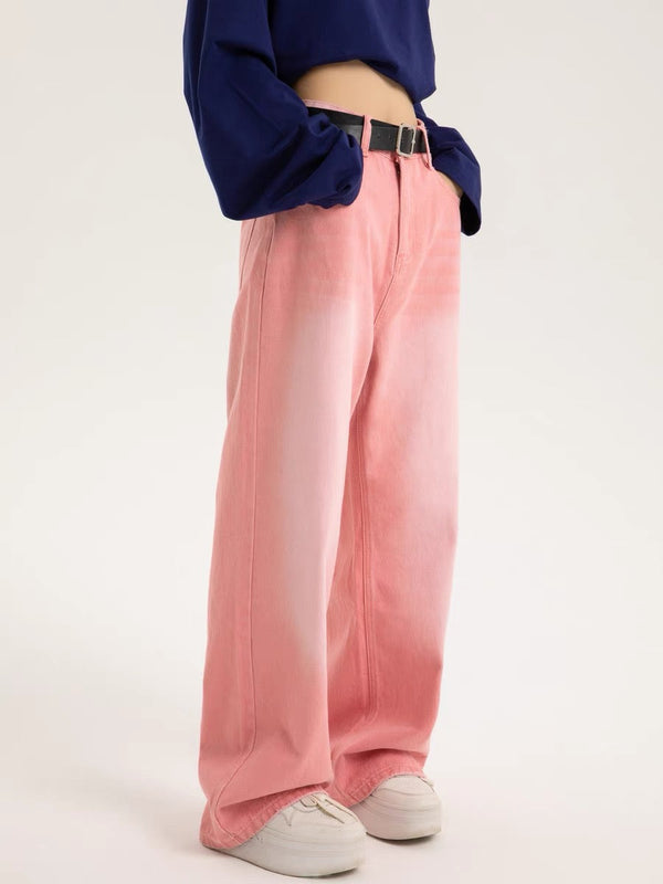 Lettry gradient denim