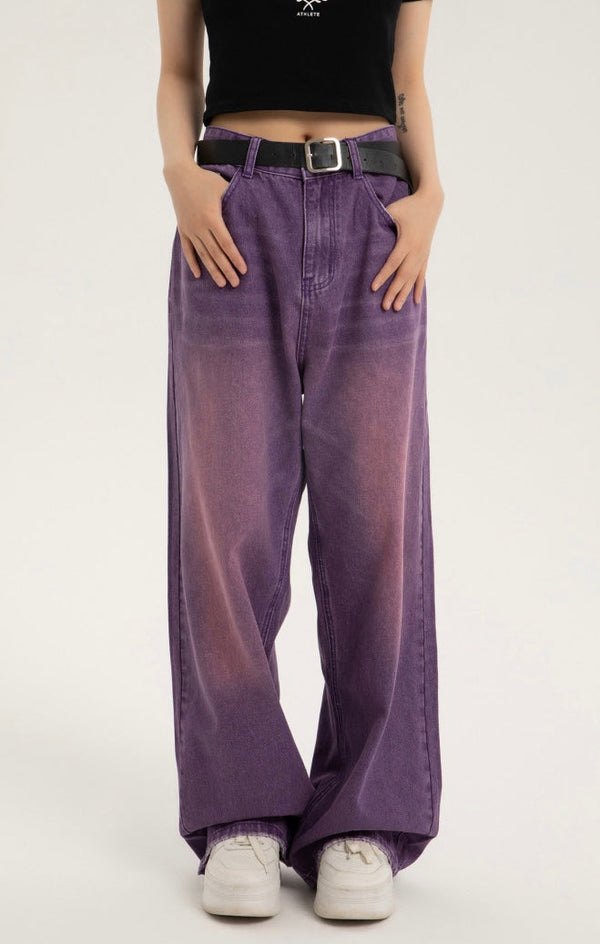 Lettry gradient denim