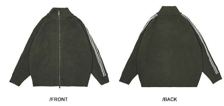 Front Zipper Line Jacket